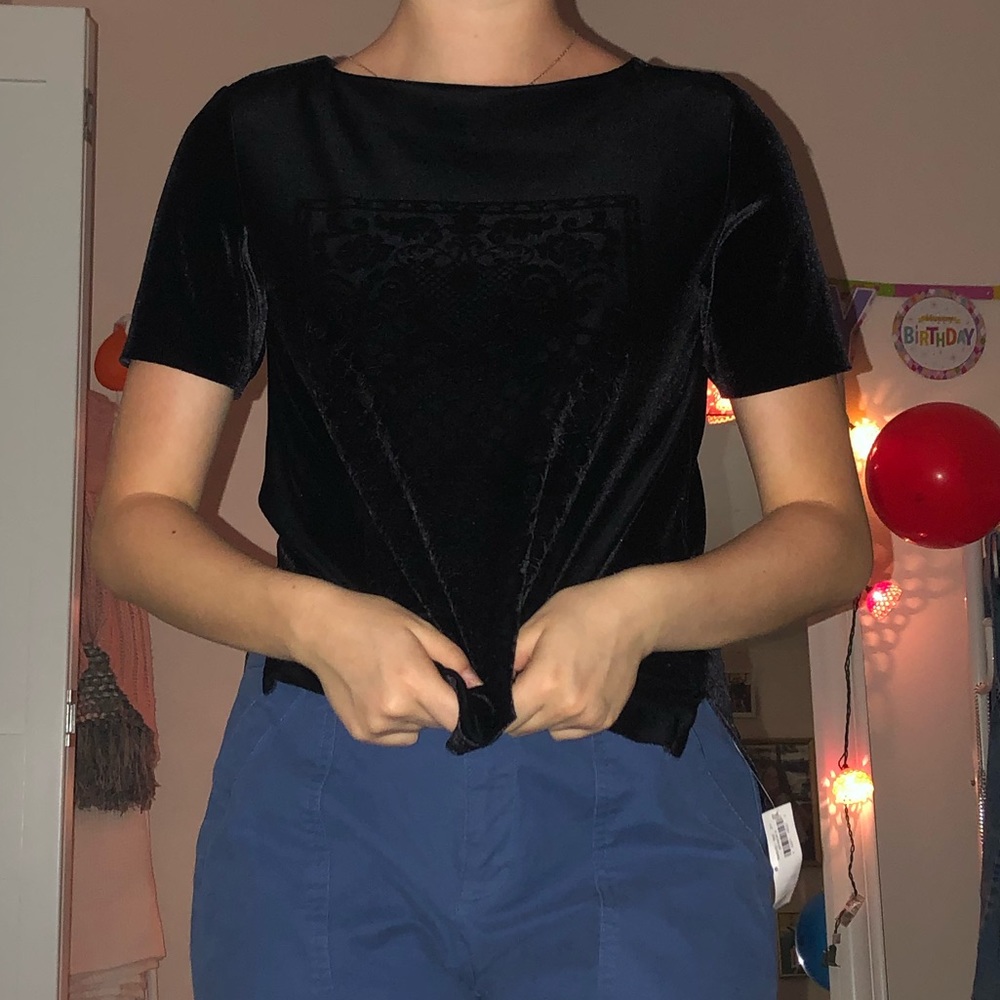 Velvet tshirt